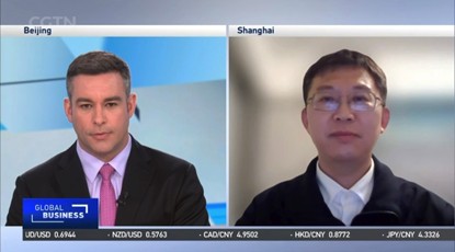 Prof. Yin Haitao on CGTN: China’s Green Energy Transition as an Anchor for Global Economic Stability